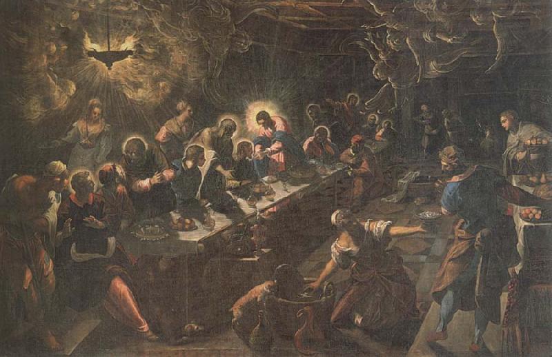 Jacopo Tintoretto Last Supper oil painting picture